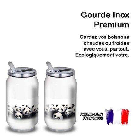 Gourde Alu et Thermos Panda
