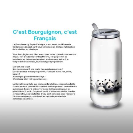 Gourde Alu et Thermos Panda