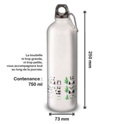 Gourde Alu et Thermos Panda joy