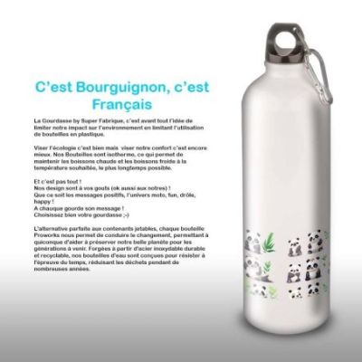 Gourde Alu et Thermos Panda joy