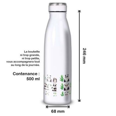 Gourde Alu et Thermos Panda joy