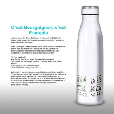Gourde Alu et Thermos Panda joy