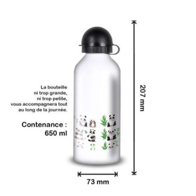 Gourde Alu et Thermos Panda joy