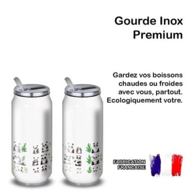 Gourde Alu et Thermos Panda joy