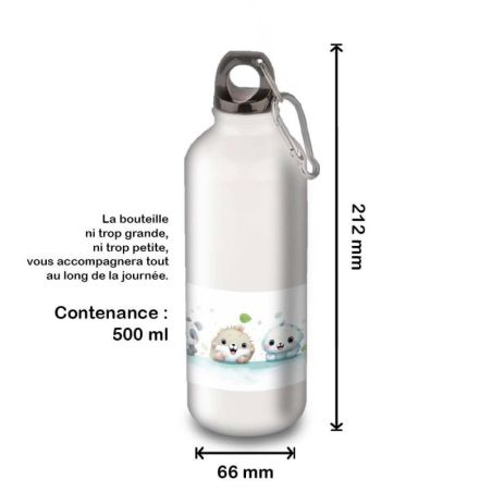 Gourde Alu et Thermos Panda and Friends