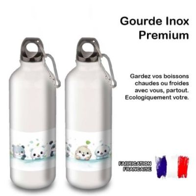 Gourde Alu et Thermos Panda and Friends