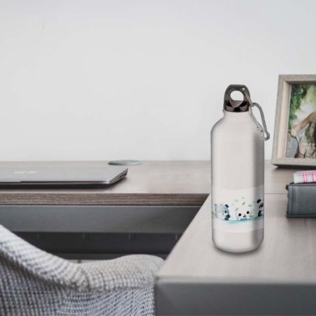 Gourde Alu et Thermos Panda and Friends Gourde Alu et Thermos Panda and Friends