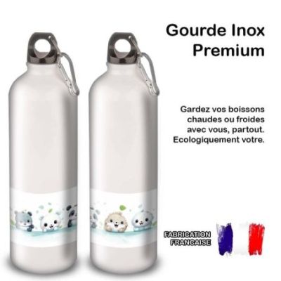Gourde Alu et Thermos Panda and Friends