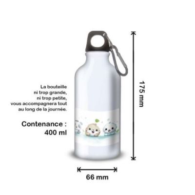 Gourde Alu et Thermos Panda and Friends