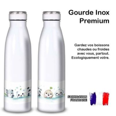 Gourde Alu et Thermos Panda and Friends