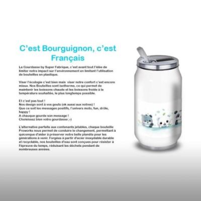 Gourde Alu et Thermos Panda and Friends