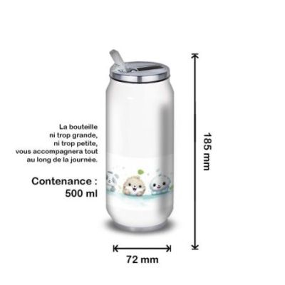 Gourde Alu et Thermos Panda and Friends