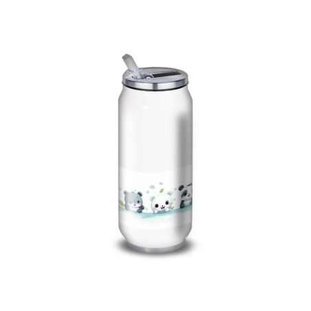 Gourde Alu et Thermos Panda and Friends Gourde Alu et Thermos Panda and Friends