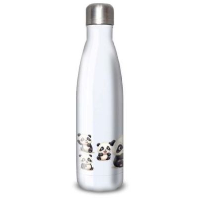Gourde Alu et Thermos Pandas Fun