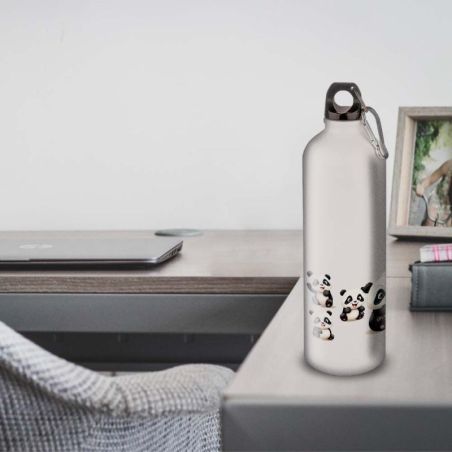 Gourde Alu et Thermos Pandas Fun Gourde Alu et Thermos Pandas Fun