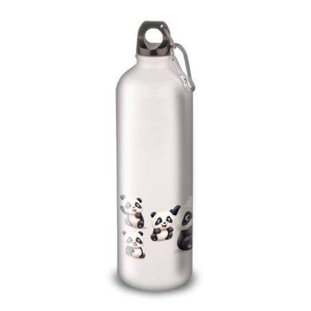 Gourde Alu et Thermos Pandas Fun Gourde Alu et Thermos Pandas Fun