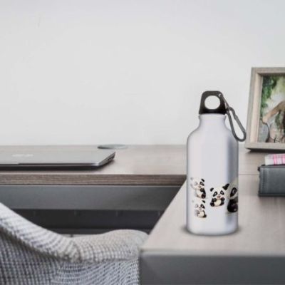 Gourde Alu et Thermos Pandas Fun