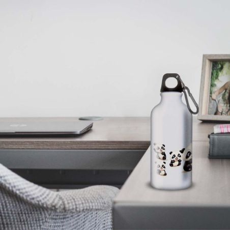 Gourde Alu et Thermos Pandas Fun Gourde Alu et Thermos Pandas Fun